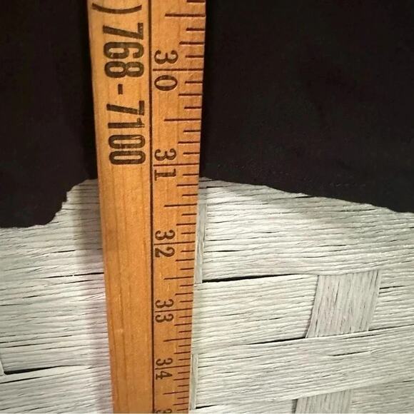 Torrid Smocked Halter Top - Crinkle Gauze Black stretchy soft top - Picture 8 of 10